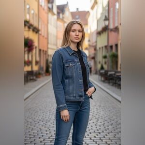 Calvin Klein Jeans Denim Jacket in Blue - NWOT